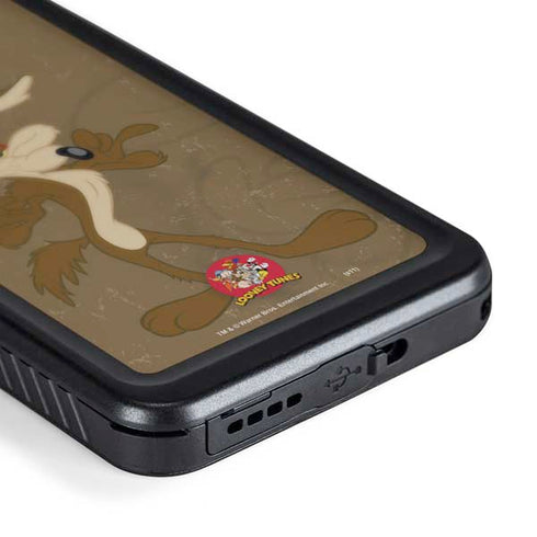 Looney Tunes Wile E Coyote Double Galaxy S24 Plus Waterproof Case